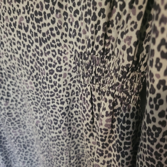 Nordstroms Green Cheetah Dress New - Picture 4 of 6